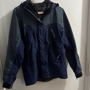 Marmot Navy and Charcoal Jacket